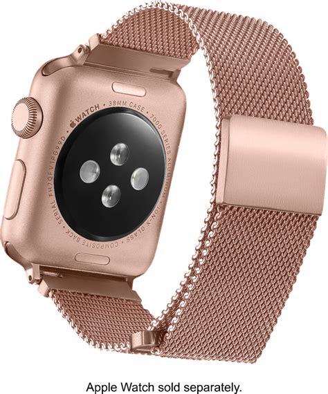 metal watch bands for apple watch|metal apple watch band 38mm.